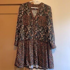 Anthropologie Floral Dress